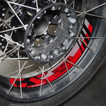 Pegatinas Gel 3D Interior Llantas moto compatible con BMW R 1300GS Adventure