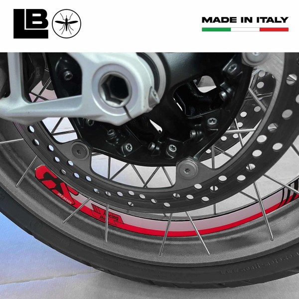 Pegatinas Gel 3D Interior Llantas moto compatible con BMW R 1300GS Adventure