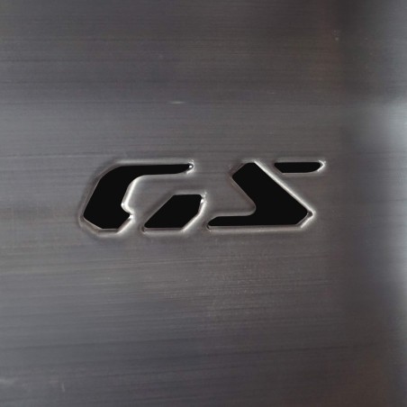 Pair of prepainted GS lettering stickers compatible with BMW R1300GS Adventure
