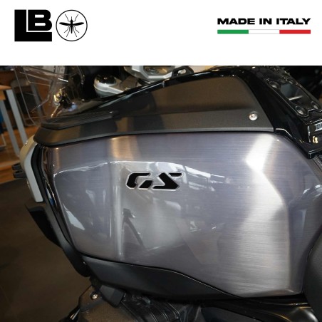 Pair of prepainted GS lettering stickers compatible with BMW R1300GS Adventure