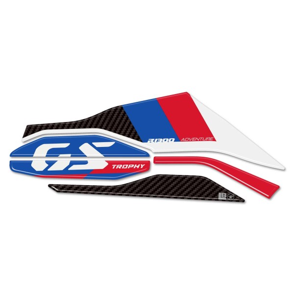 3D Gel Aufkleber Kardanwellenschutz Motorrad kompatibel mit BMW R 1300 GS Adventure