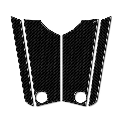 Adhésif Résine 3D Protection Central Footboard Scooter compatible avec Kymco Ak550 2