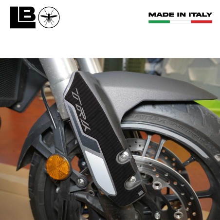 Stickers 3D protecteurs Garde-boue moto compatible avec Benelli TRK 702