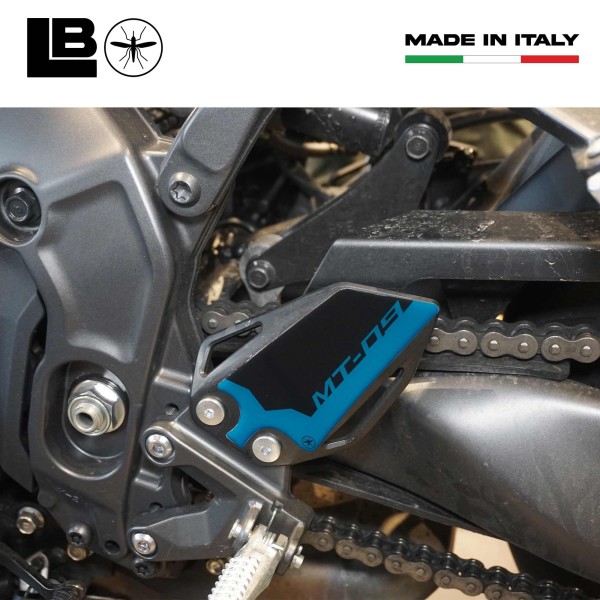 Pegatinas 3D Protectores de talón de moto compatibles con Yamaha MT-09 2024-2025