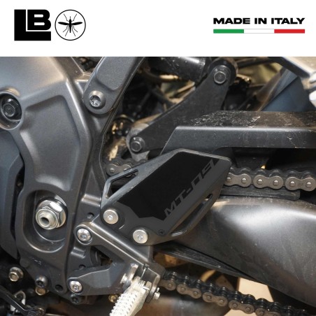 Pegatinas 3D Protectores de talón de moto compatibles con Yamaha MT-09 2024-2025