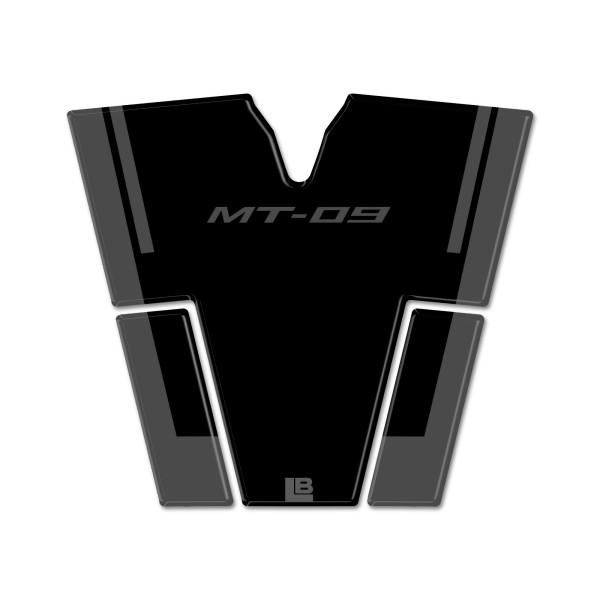 Protector de depósito adhesivo 3D compatible con Yamaha MT 09 2024-25