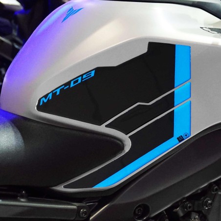 Stickers 3D Protections latérales moto compatibles avec Yamaha MT-09 2024-2025