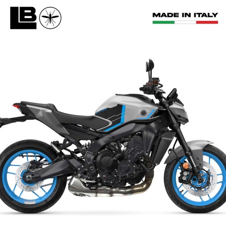 Stickers 3D Motorcycle Side Protectors compatible with Yamaha MT-09 2024-2025