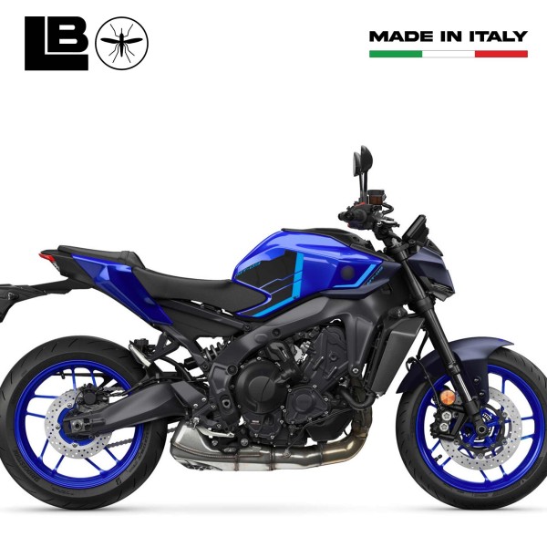 Pegatinas 3D Moto Protectores laterales compatibles con Yamaha MT-09 2024-2025