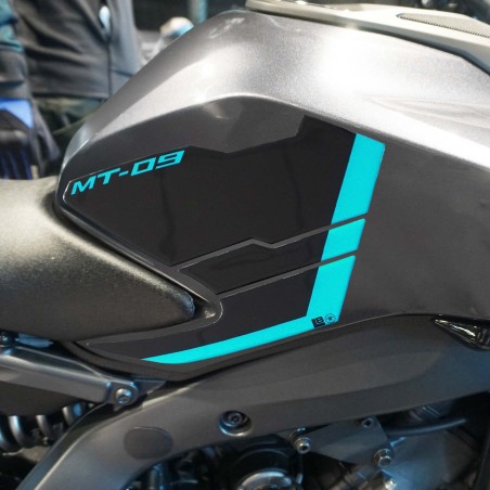 Pegatinas 3D Moto Protectores laterales compatibles con Yamaha MT-09 2024-2025