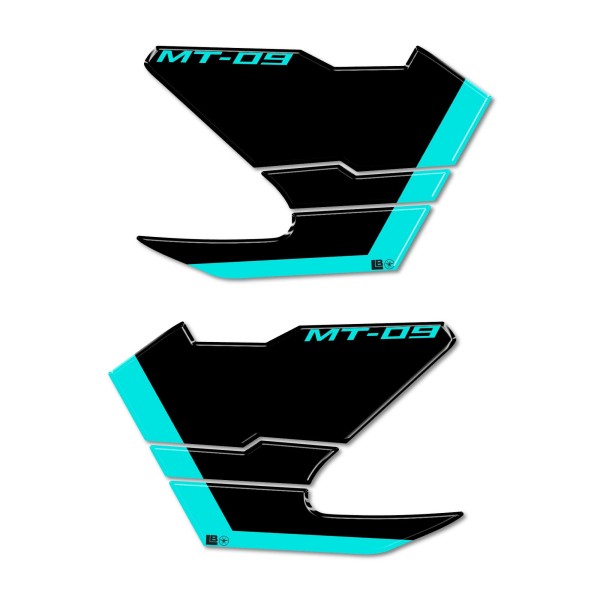 Pegatinas 3D Moto Protectores laterales compatibles con Yamaha MT-09 2024-2025