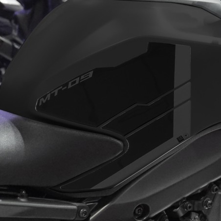 Aufkleber 3D Motorrad Seitenprotektoren kompatibel mit Yamaha MT-09 2024-2025