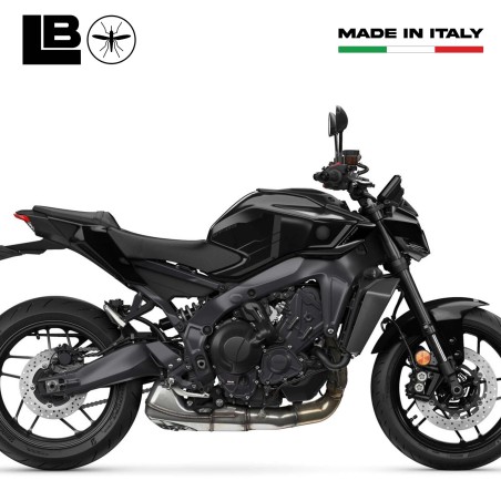 Aufkleber 3D Motorrad Seitenprotektoren kompatibel mit Yamaha MT-09 2024-2025