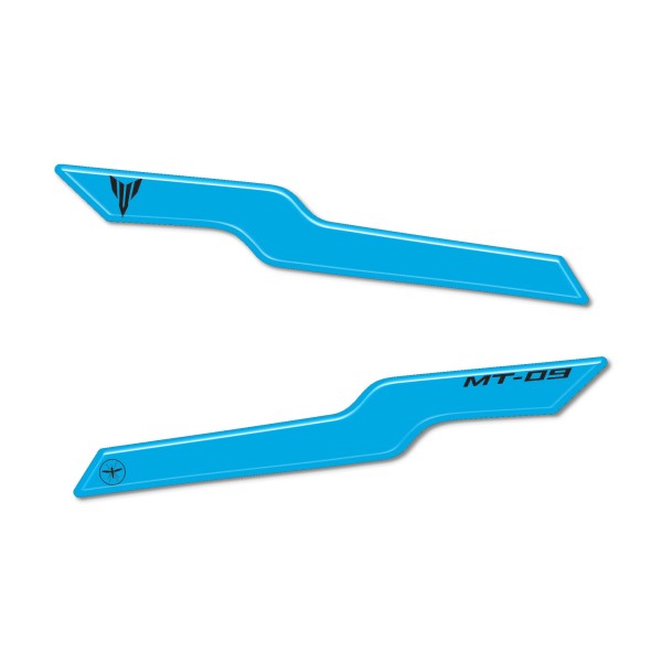 Pegatinas 3D Moto Frente Protección Facial compatible con Yamaha MT 09 2024-25