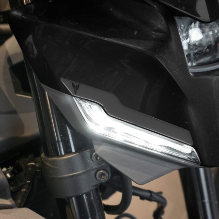 Autocollants 3D Protection frontale moto compatible avec Yamaha MT 09 2024-25