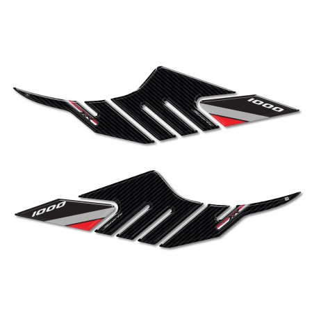 Stickers 3D Tank Side Protectors compatible with BMW S 1000 XR 2022-25