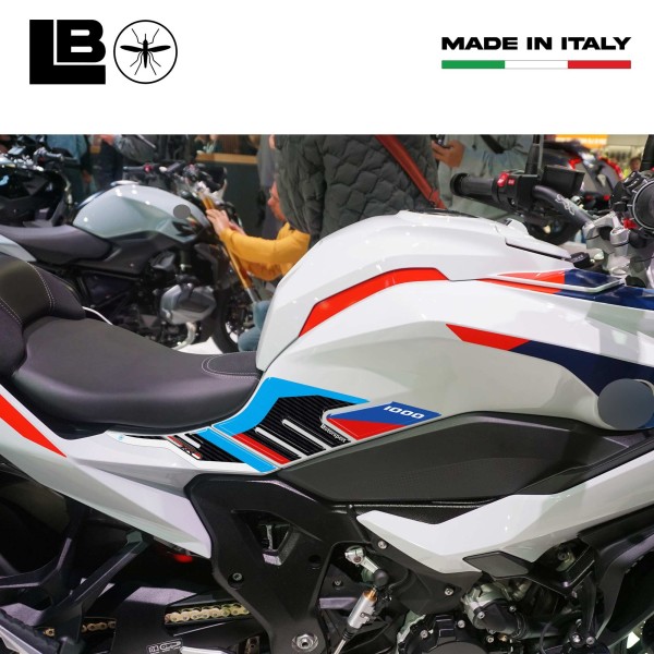 Aufkleber 3D Tank Seitenprotektoren kompatibel mit BMW S 1000 XR 2022-25