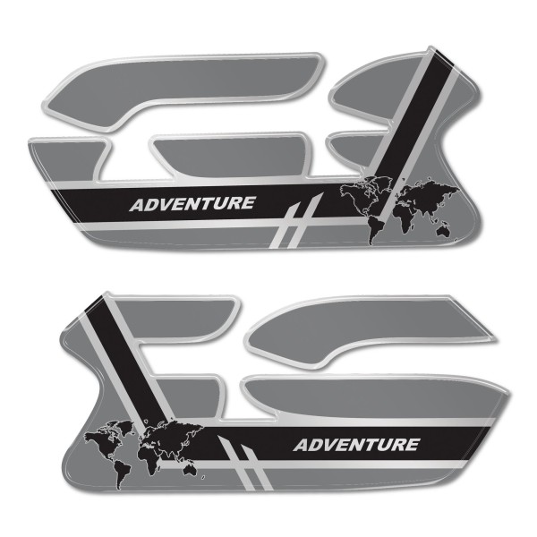 Stickers 3D Tank Side Protectors compatible with BMW R1250GS Adventure