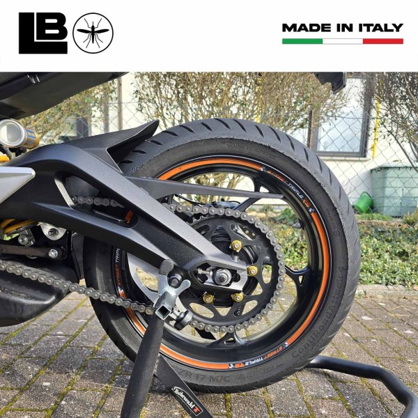 Wheel Stickers Wheels 17 compatible with Triumph Street Triple 765 RS