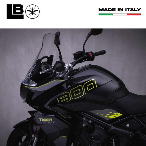 3D Aufkleber Seitenprotektoren passend für Triumph Tiger 800 Sport 2025