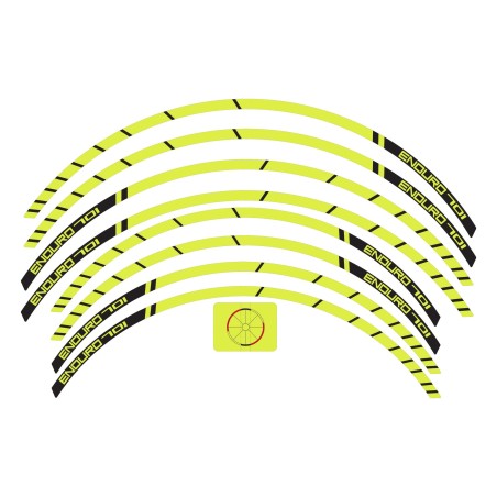Bandes adhésives pour jantes de moto compatibles avec Husqvarna Enduro 701