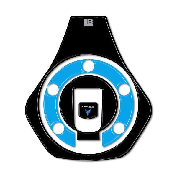 Adhesivo 3D Tank Cap Protección Moto compatible con Yamaha MT 09 2024-25