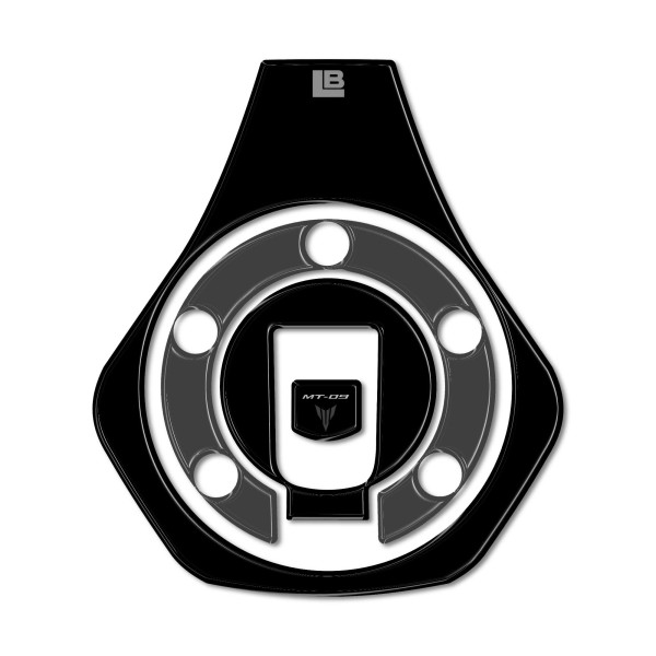 Adhesivo 3D Tank Cap Protección Moto compatible con Yamaha MT 09 2024-25