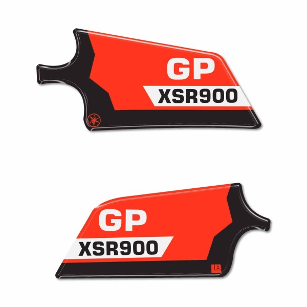3D Protector Pegatinas protectores de talón moto compatible con Yamaha XSR900 GP 2025