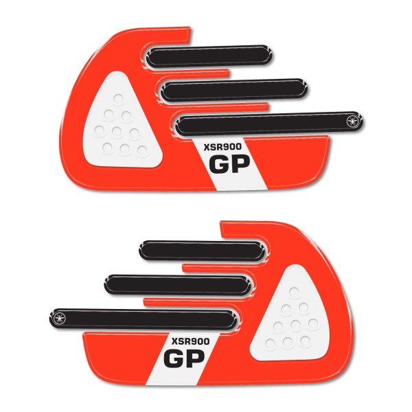 Pegatinas 3D Protectores laterales de depósito compatibles con Yamaha XSR900 GP 2025