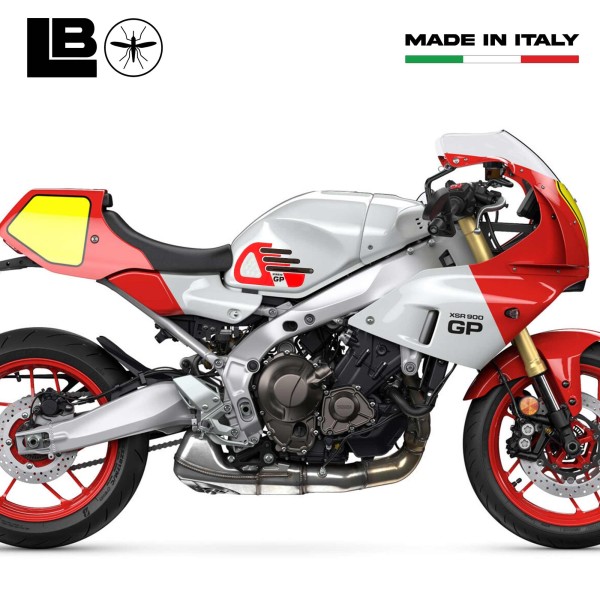 Pegatinas 3D Protectores laterales de depósito compatibles con Yamaha XSR900 GP 2025