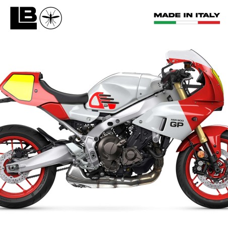 3D Stickers Tank Side Protectors compatible with Yamaha XSR900 GP 2025