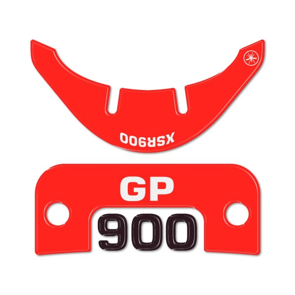 3D Sticker Key area protection motorbike compatible with Yamaha XSR900 GP 2025