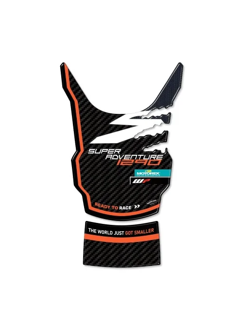 Adesivo 3D Paraserbatoio compatibile con moto KTM 1290 Super Adventure S 2021-22