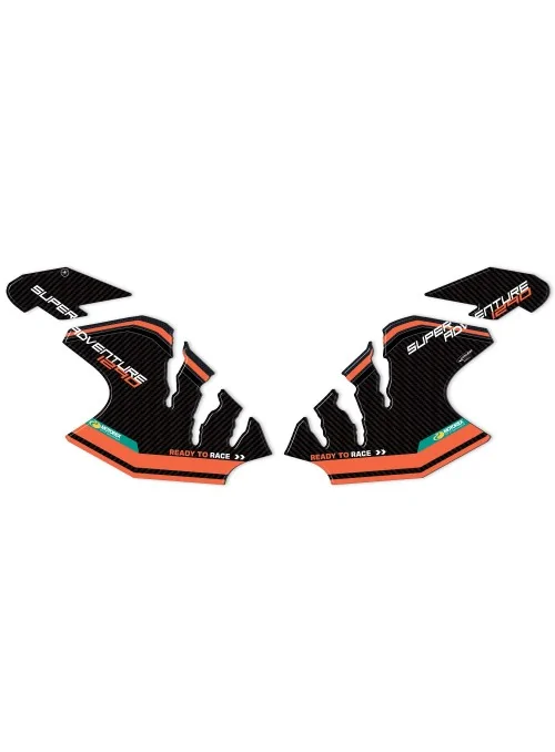 Adesivi Protezioni Laterali compatibili con KTM 1290 Super Adventure S-R 2021-22