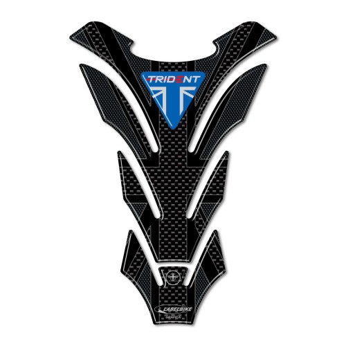 Protector de depósito de resina 3D para motos Triumph Trident 660 compatibles 2021-24 2