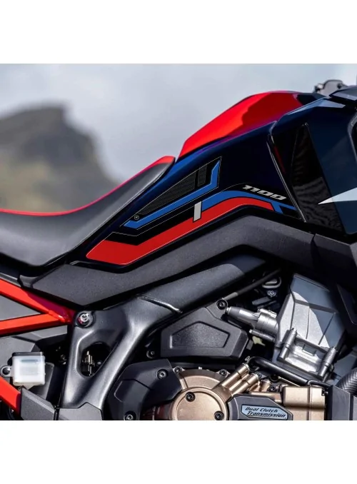 Pegatinas 3D para protección lateral de depósito compatibles con Honda Africa Twin 1100 2022 