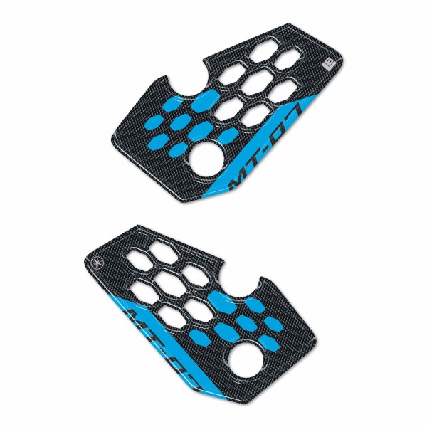 3D Heel Pad Stickers compatible avec Yamaha MT-07 2025