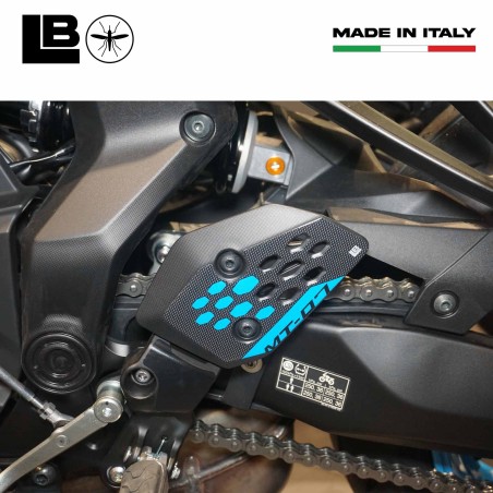 Autocollants 3D pour talonnettes compatibles avec Yamaha MT-07 2025