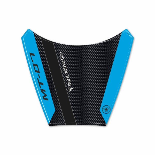 Pegatina 3D protector de llave de encendido de moto compatible con Yamaha MT-07 2025