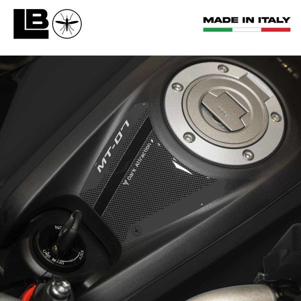 Pegatina 3D protector de llave de encendido de moto compatible con Yamaha MT-07 2025