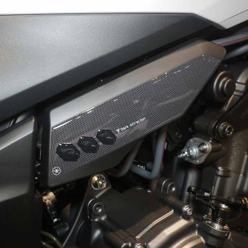 3D Stickers Motorcycle Side Seat Protectors compatible with Yamaha MT-07 2025