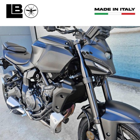 3D Stickers Motorcycle Front Face Protectors compatible with Yamaha MT-07 2025
