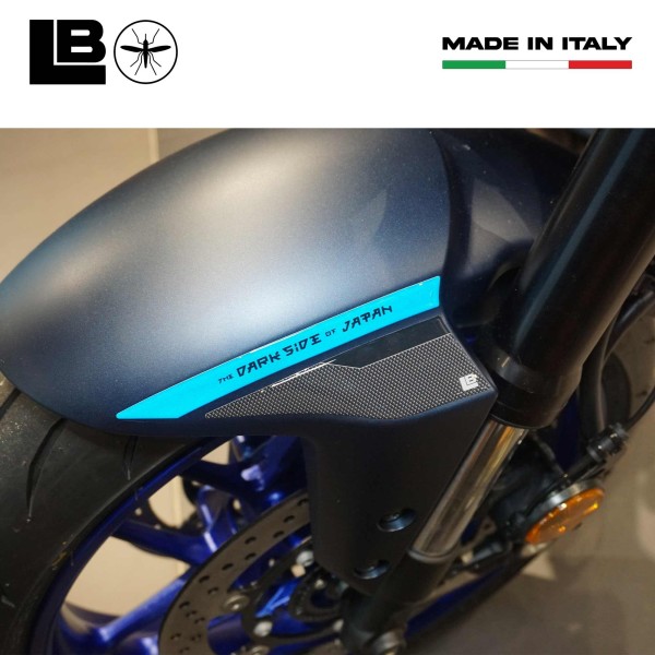 Pegatina de protección de guardabarros de resina 3D compatible con Yamaha MT-07 2025
