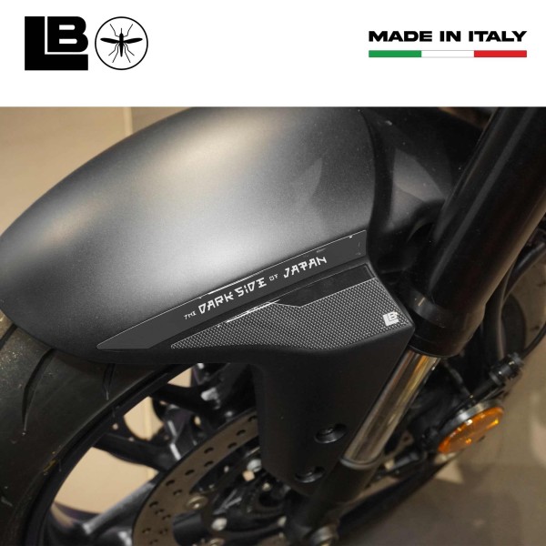 Pegatina de protección de guardabarros de resina 3D compatible con Yamaha MT-07 2025