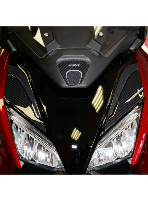 Adesivi muso frontale in resina gel 3D per scooter compatibili Honda Forza 750