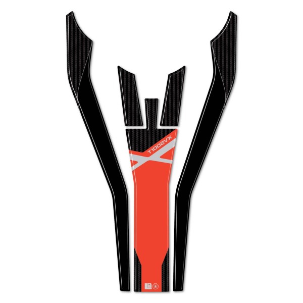 3D Tank Guard Aufkleber kompatibel mit Morbidelli T1002VX 2025