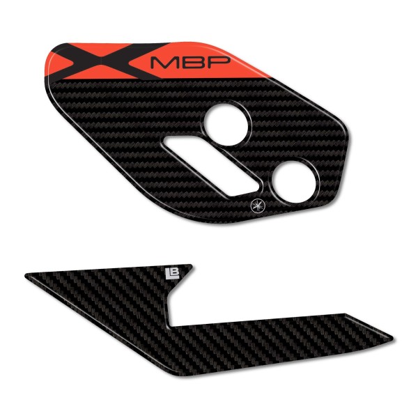 Pegatinas 3D Protectores de talón moto compatible con Morbidelli T1002VX 2025