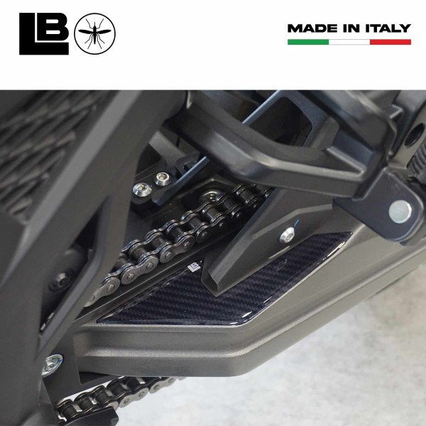 Protections de talon moto autocollantes 3D compatibles avec Morbidelli T1002VX 2025