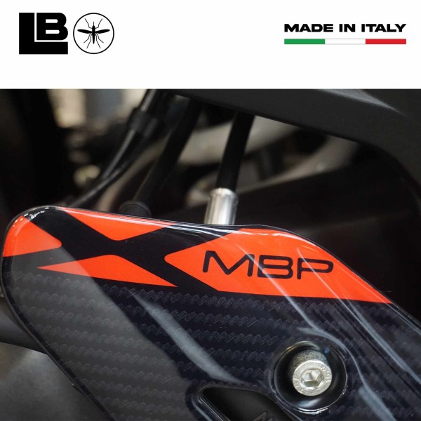 Pegatinas 3D Protectores de talón moto compatible con Morbidelli T1002VX 2025