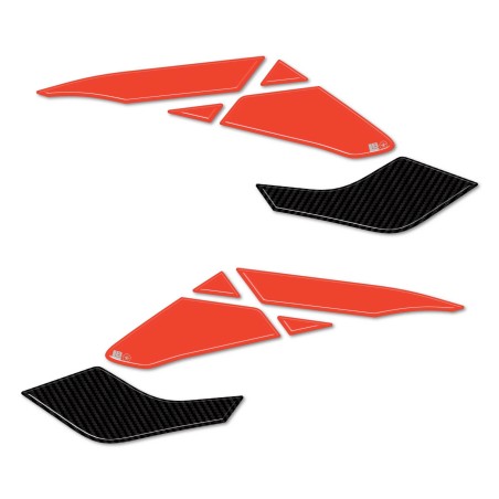 Stickers 3D Protections latérales de réservoir compatibles avec Morbidelli T1002VX 2025